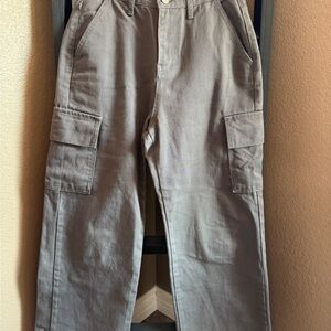 Gray Wide Leg Pants with Casual Comfort